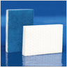 Sponge white and blue