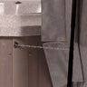 cover lift chain attached to spa and cover lifter