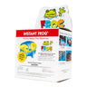 Instant Frog pool disinfectant packaging with colorful frog graphics on a white background
