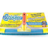 Stinger pool cleaning brush with packaging on a white background