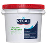 White bucket with red lid labeled 'Regal Calcium Increaser' on a white background