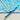 Blue and white 18β³ Vinyl Liner Brush with Rubber Bumper cleaning tile