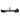 18.5" Flexible Body Brush - Black and white - showing flexibility of brush