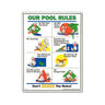 Pool Sign - featuring a duck with fun graphics.