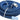 Long, blue plastic hose on a white background