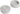 Ladder Bumper Caps – Outside Cap Fit - fits 1 7/8" pole/leg -showing each side.