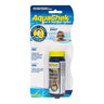 AquaChek pool and spa test strips packaging with a child in a pool on the label.