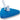 Triangle Vinyl Liner Vacuum Blue with white bristles on bottom and white plastic handle - hose and pole sold separately.