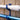 ABS Pole Hanger - set of 2 double blue hooks shown close up pic showing one of the double hooks close up.