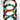 Active Xtreme Dive Rings - with fun designs. 2 blue, black and white and 2 red yellow and black.
