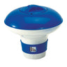 Blue and White 7" Chlorine Dispenser for 3" tabs