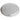 Round metal lid on a white background