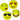 Four 16" Yellow inflatable balls with expressions of wink kiss, heart eyes & smile, hysterically laughing and cool guy with sunglasses and smile.