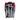 Snow Trax - heavy duty inflatable sled. Black with white design and red handles to hold on with.