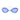 Sport Goggles with fun polka dots frame and blue tined lenses on white background