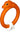 Animal Dive Rings, Orange Sea Horse