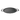 Black cast iron griddle with handles on a white background