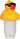 Yellow Derby Duck with Sunglasses and red lips 3" Tab Chlorinator