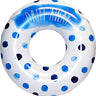 Rae Dunn Drift Away Blue Polka Dot 48" Ring Float