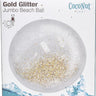 Gold Glitter 27" Jumbo Beach Ball