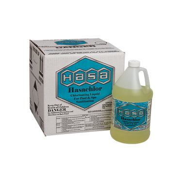 Hasa Hasachlor liquid and packaging on a white background