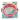 Girls swim mask with a pink fish theme