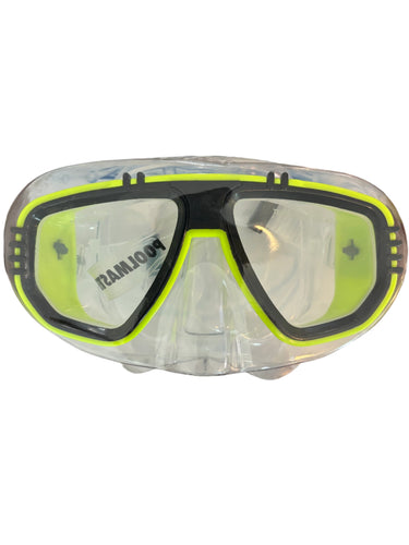 Adult Nitro Sport Mask with yellow and black trim around eyes