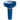 A blue and gray Life Pop-Up Bromine Chemical Dispenser for spas, hot tubs, and small pools.