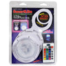 SmartLite rechargeable underwater LED light with remote control in packaging