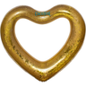Gold heart-shaped inflatable toy with 'CocoNut' branding on a white background