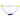 Portable badminton net with blue posts on a white background