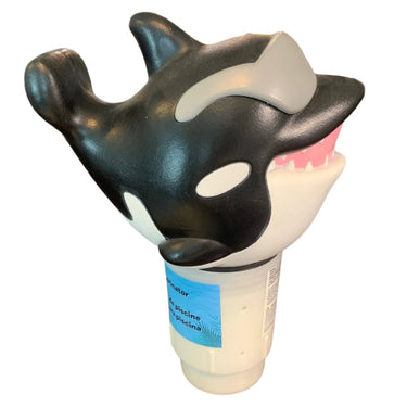 Black & White Orca Chlorinator, side view