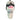 Black & White Orca Whale Chlorine Dispenser, front view