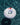 White Toddler Float without Canopy top view in water. Text Love Bug on Board and graphic of mom and baby lady bug