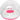 White and Pink Toddler Float with Canopy. Text Love Bug on Board and graphic of mom and baby lady bug front view