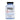 Bottle of Spazazz Stress Therapy with blue crystals on a white background