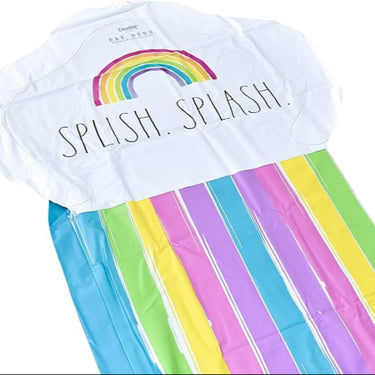 Splish Splash Rainbow Slide & Ride Mat