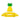 Inflatable pineapple-shaped pool float on a white background