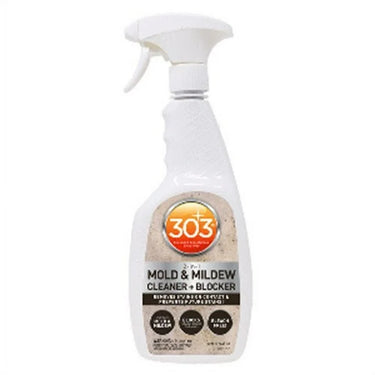 303 Mold & Mildew Cleaner & Blocker spray bottle on a white background