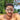 Man wearing camo mask