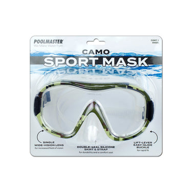 Camo sport swim mask