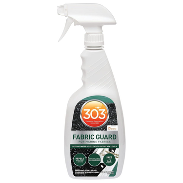 32oz spray bottle of 303 Fabric guard on a white background