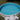 Child inflatable pool with rainbows and Happy Days text in grass