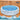 Child inflatable pool with rainbows and Happy Days text in box