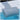 super soft gray spa pillow in water