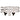 chain and attachments laid out on white background