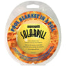 Plastic packaging titled Aquapill Solarpill solar blanket on a white background.