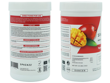 Spazazz Aroma Spa Shock 2.2 lbs