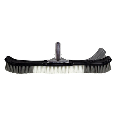 18.5" Flexible Body Brush - Black and white - showing flexibility of brush