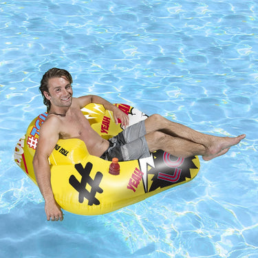 Poolmaster TGIF Swimming Pool Inner Tube Lounge - 85604